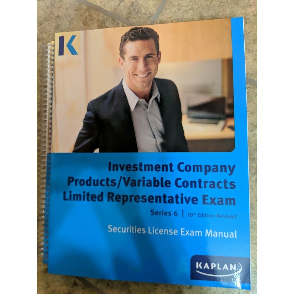 Series 6: Investment Company Products/Variable Contracts Limited Rep Exam